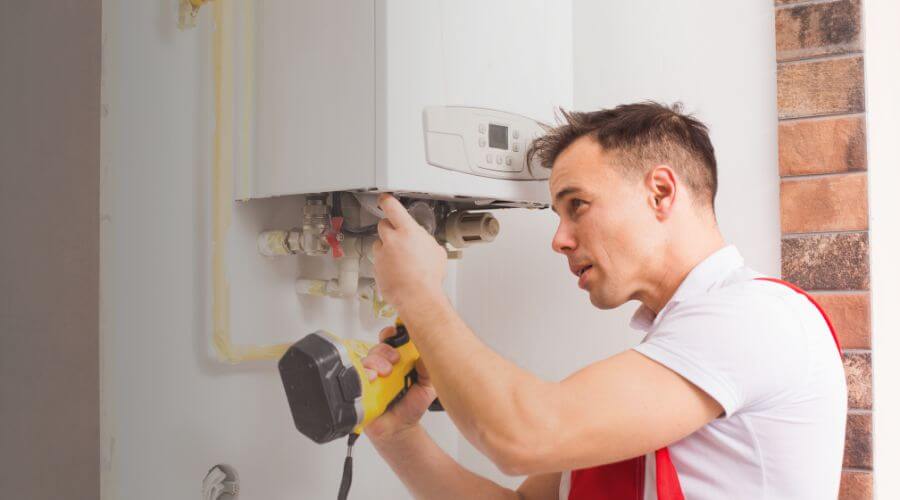 Local tankless water heater installation in Mooseheart, IL